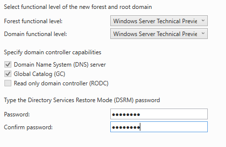 ServerConfig-DomainRecoveryPassword